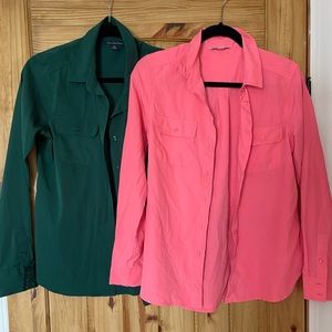 American Eagle long-sleeve button down shirts size small